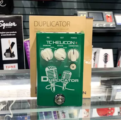TC-Helicon - Duplicator Vocal Effects Pedal w/Doubling, Reverb and Pitch Correction 4